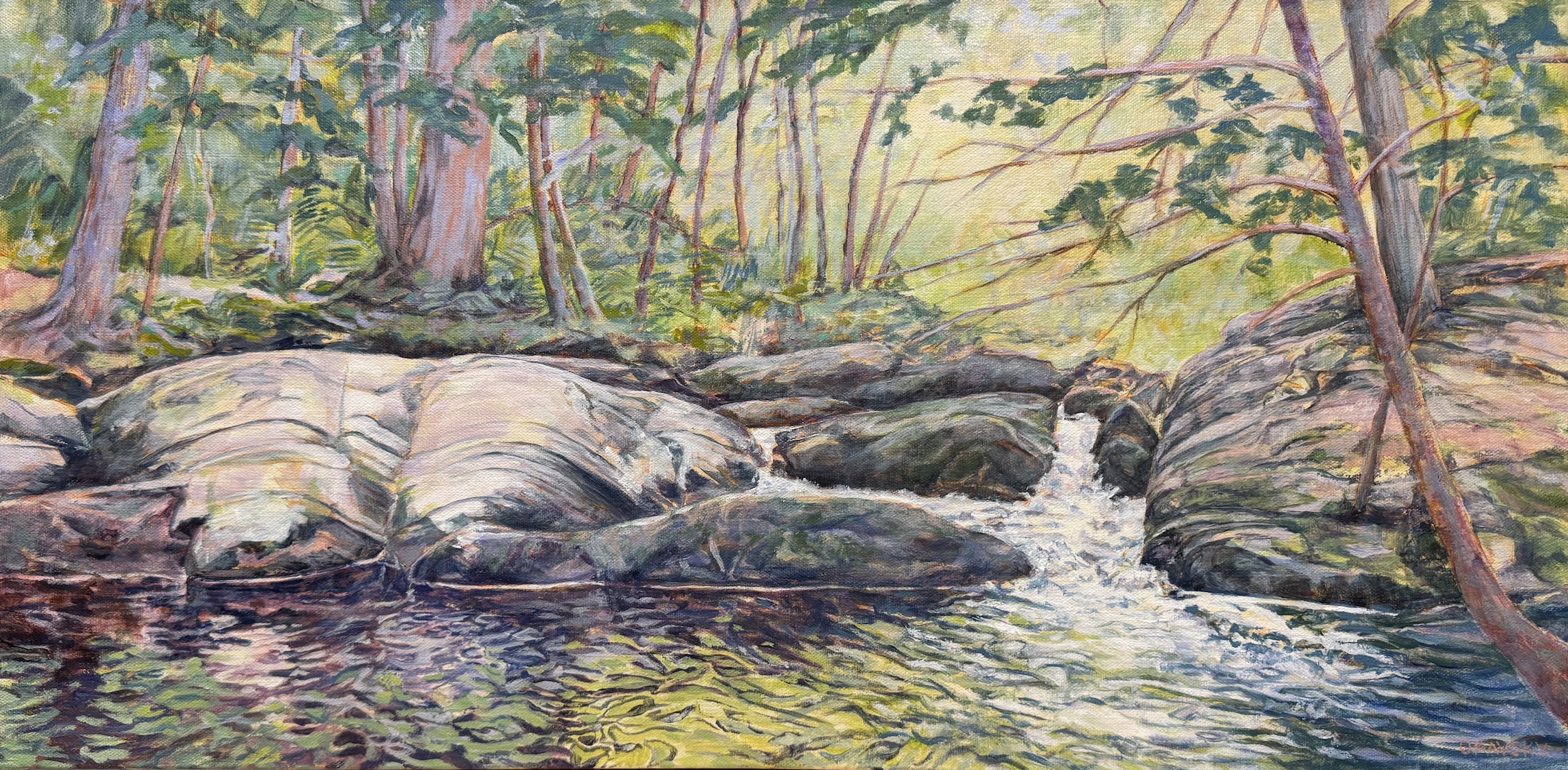 Time Stands Still While Water Flows